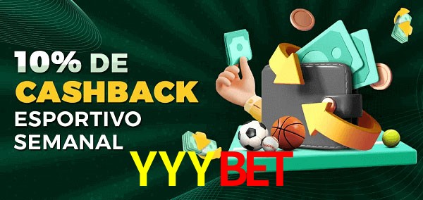10% de bônus de cashback na YYYBET